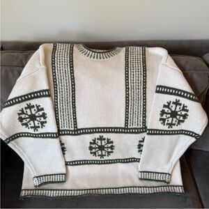 Banana Republic fair isle sweater